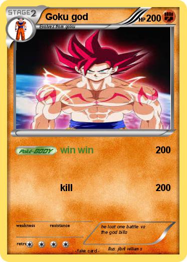 Pokemon Goku god