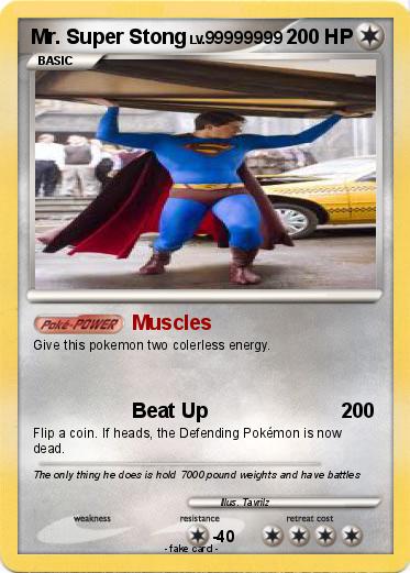 Pokemon Mr. Super Stong