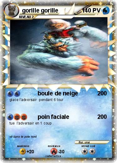 Pokemon gorille gorille