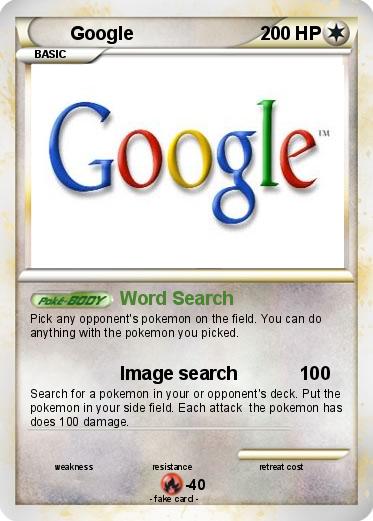 Pokemon Google