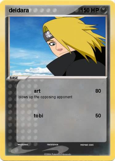 Pokemon deidara