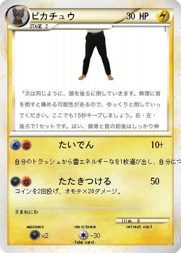 Pokemon ピカチュウ