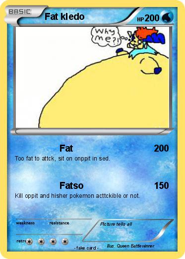 Pokemon Fat kledo