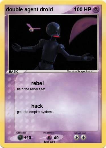 Pokemon double agent droid
