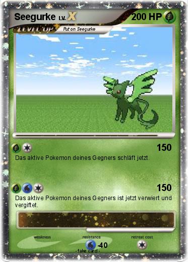Pokemon Seegurke