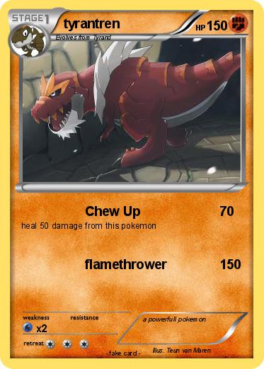 Pokemon tyrantren
