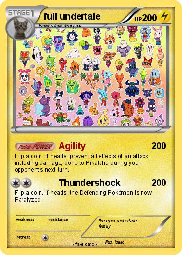 Pokemon full undertale