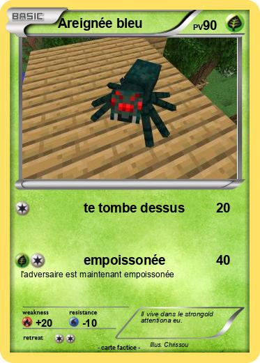 Pokemon Areignée bleu