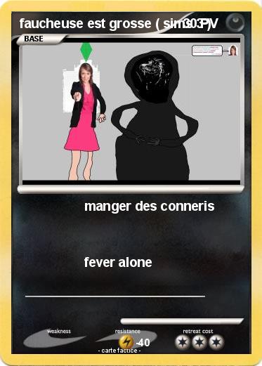 Pokemon faucheuse est grosse ( sims 3 )