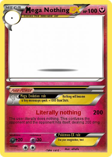 Pokemon ega Nothing