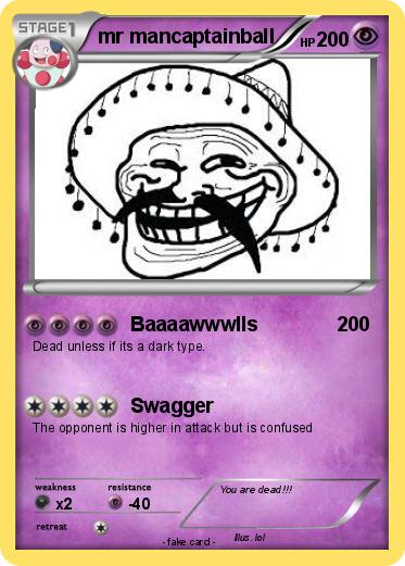 Pokemon mr mancaptainball