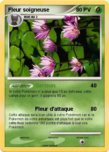 Pokemon Fleur soigneuse