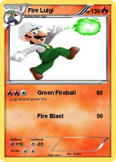 Pokemon Fire Luigi