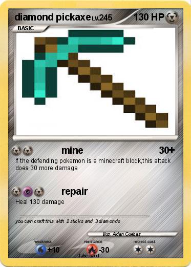 Pokemon diamond pickaxe