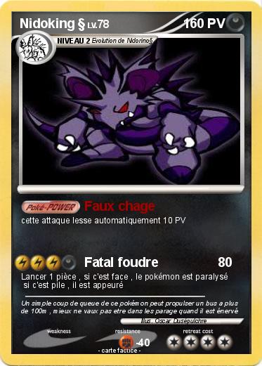Pokemon Nidoking §
