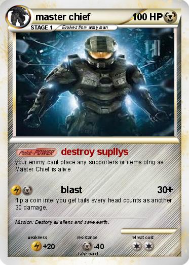 Pokemon master chief