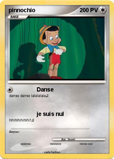 Pokemon pinnochio