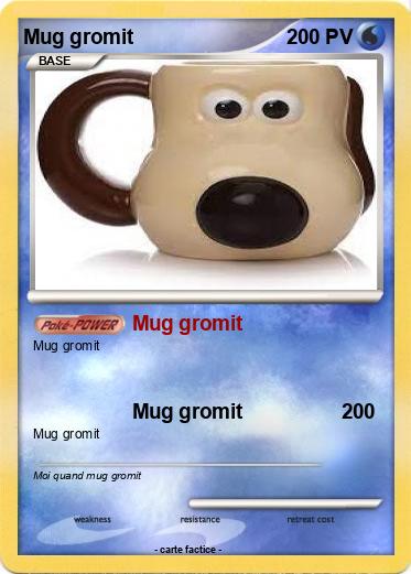 Pokemon Mug gromit
