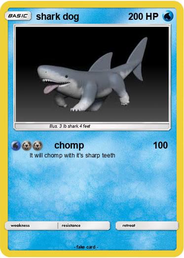 Pokemon shark dog