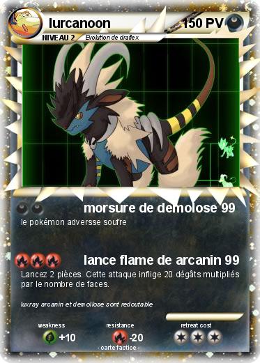 Pokemon lurcanoon