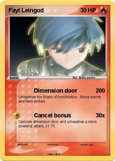 Pokemon Fayt Leingod