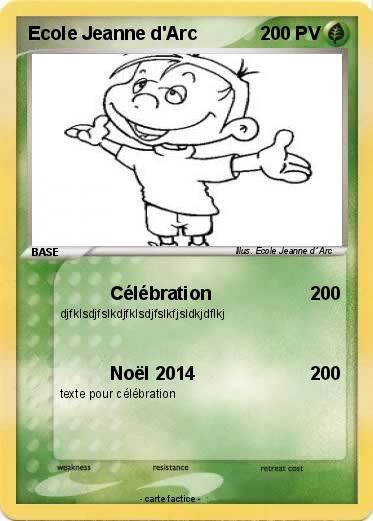 Pokemon Ecole Jeanne d'Arc