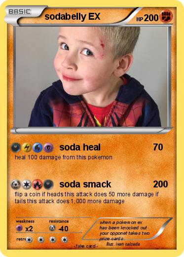 Pokemon sodabelly EX