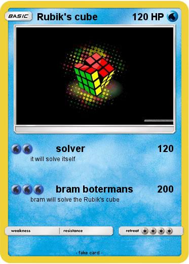 Pokemon Rubik's cube