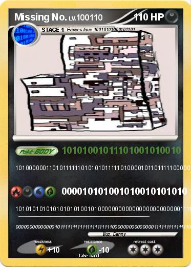 Pokemon Missing No.
