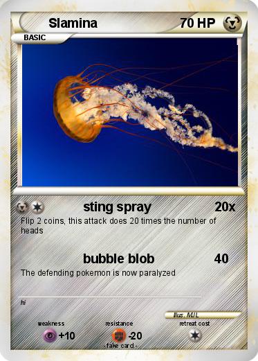 Pokemon Slamina