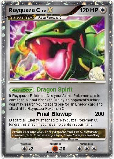 Pokemon Rayquaza C