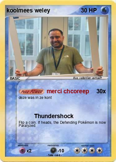 Pokemon koolmees weley
