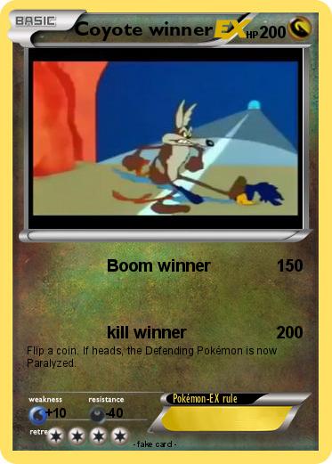 Pokemon Coyote winner
