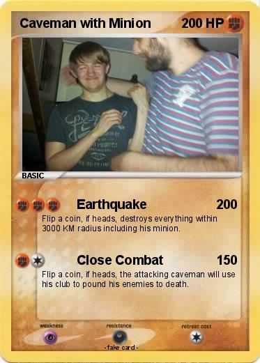 Pokemon Caveman with Minion