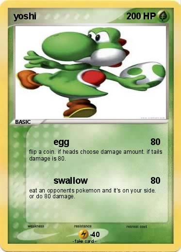 Pokemon yoshi