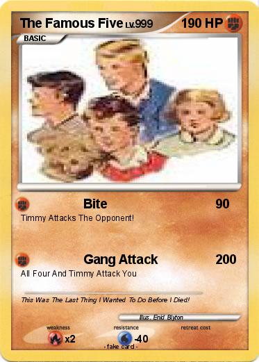 Pokemon The Famous Five