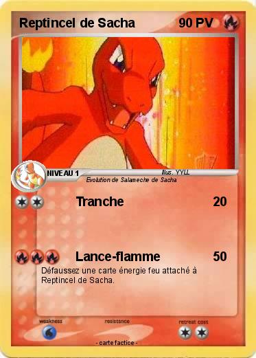 Pokemon Reptincel de Sacha