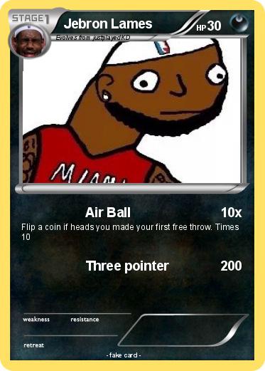 Pokemon Jebron Lames