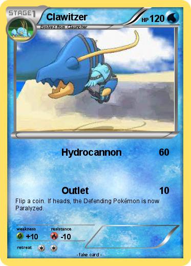 Pokemon Clawitzer