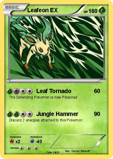 Pokemon Leafeon EX