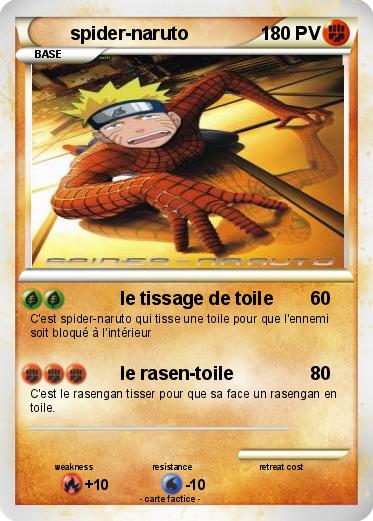 Pokemon spider-naruto