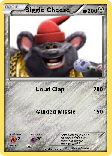 Pokemon Biggie Cheese