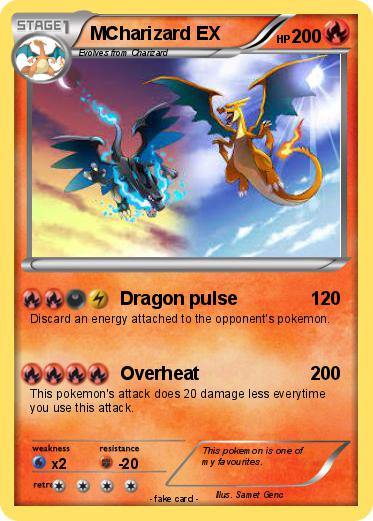 Pokemon MCharizard EX