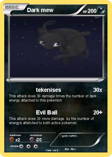 Pokemon Dark mew