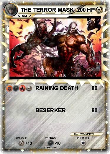 Pokemon THE TERROR MASK