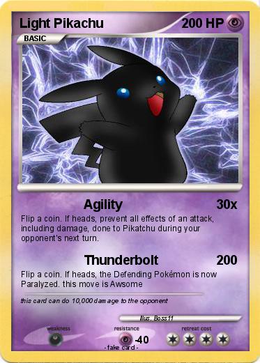 Pokemon Light Pikachu