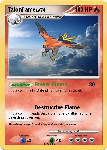Pokemon Talonflame