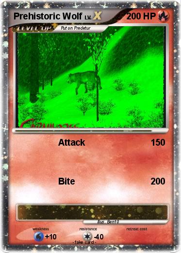 Pokemon Prehistoric Wolf