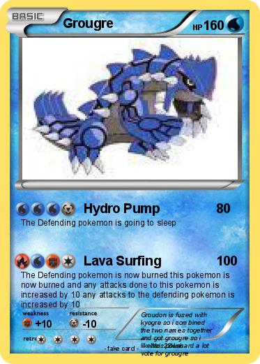 Pokemon Grougre