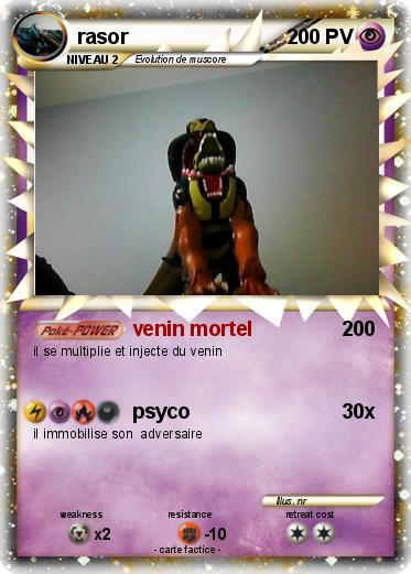 Pokemon rasor